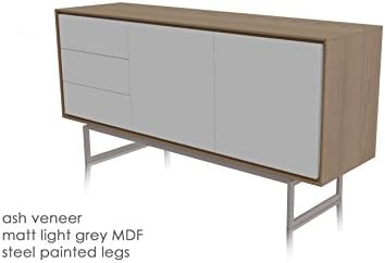 Mauro Dining Room Buffet Console In Natural Ash Veneer