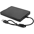 KIMISS 3.5 Floppy Disk Drive Usb External For Mac Disk Drive Diskette Black 1.44M Neutral Usb External Portable Floppy Disk Drive Diskette Fdd For General Usage Black