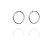 Via Mazzini Clip-On Silver Metal Small Nose Ring For Women (1 Pair) RS.269.00