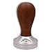 Produktbild AMOREA Premium Espresso Tamper – 51 mm – Hochwertiger Kaffeestampfer aus Edelstahl mit Abnehmbarem Holzgriff – ideal für Ihre Siebträgermaschine – optimal für Jeden Espressokenner (51 mm)