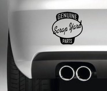 GENUINE SCRAP YARD PARTS FUNNY BUMPER STICKER CAR VAN 4X4 WINDOW PAINTWORK DECAL GRAPHIC