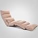 Produktbild Qing MEI- Lazy Couch Home Liege Faltbare Sofa Stuhl Schlafzimmer Balkon Verlängert Verstellbare Liege Lesestuhl Meditation Stuhl - 3 Fach (Farbe : C)