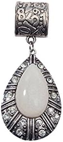 La Loria Woman Jewellery for Scarves "Oriental Eye" jewelry for Shawl Stole Scarf pendant