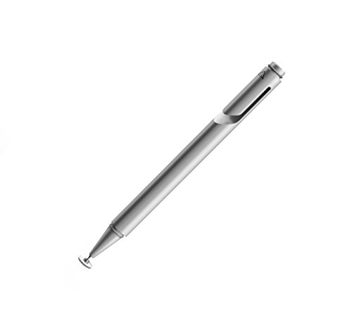 Adonit Mini 3 kapazitiver Eingabestift für alle Smartphones/Tablets wie Apple iPhone/iPad etc. – silber [Aluminium | Trageclip | Ergonomisches Design] – ADJM3S - 2