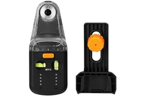 EVTSCAN Raccolta della polvere di perforazione, collettore di polveri di perforazione elettrico rimovibile M9912 con laser rosso da 650 nm per la decorazione della casa