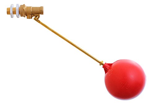 1/5,1 cm Laiton robinet flotteur plastique flotteur Réservoir et chasse d'eau et réservoirs d'extension