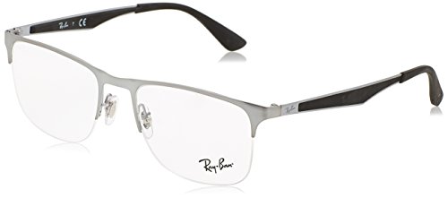 Preisvergleich Produktbild Ray-Ban Herren Brillengestelle 6362, Schwarz (Negro), 55