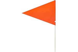 AUEFUDQ Sicherheitswimpel mit Stab reflektierend Wimpelstange Verstellbare Kinderfahrradfahne Fahrrad Wimpel Für Kinderfahrrad