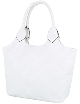 iTal-dEsiGn Damentasche Mittelgroße Handtasche Tragetasche Used Optik Kunstleder TA-3102