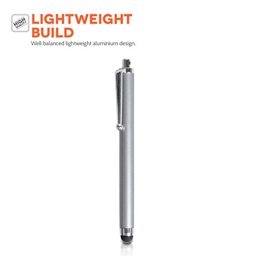 Yousave Accessories Samsung Galaxy J7 Silver Touch Screen Stylus Pen - 2
