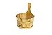 Produktbild Rento - Saunaeimer, Aufgusseimer - Holz mit Plastikeinsatz - 3 L