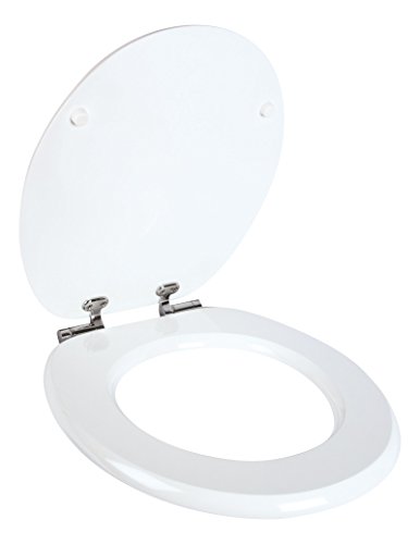 WC-Sitz Dekor Monster Bobby | Toilettensitz | WC-Brille aus Holz | Soft-Close-Absenkautomatik | Metall-Scharnier Fast-Fix-Schnellbefestigung - 6