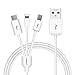 Produktbild PEIVOR Drei-in-One-Datenkabel Android, TYPE-C, 6S / 7/8 Ein Drag Drei Multifunktions-Ladegerät Linie, 0.6m, Farbe: Weiß