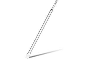 Monkey King Bar SDS Plus Flat Chisel 400MM for Rotary Hammer Drill, Demolition Hammer,Used for conecrete,Bricks,Masonry,Granite,Compatible