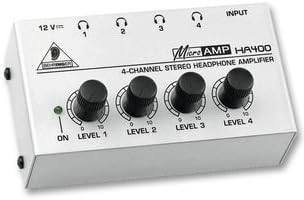 Inventive-Action BEHRINGER - HA400 - HEADPHONE AMPLIFIER, 4 CH STEREO - Pack of 1 --