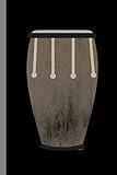  Conga Drum: Tumbadora Instrumental Gift For Musicians (6\"x9\") Lined Notebook