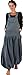 Produktbild Guru-Shop Latzhose Muck Aladinhose Haremshose Pluderhose Pumphose, Damen, Taubenblau, Baumwolle, Size:S (36), Pluderhosen, Aladinhosen Alternative Bekleidung