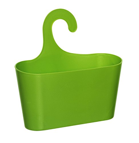 Wohnideenshop Duschkorb mit Haken zum Einhängen hellgrün und 15 anderen Farben zum auswählen