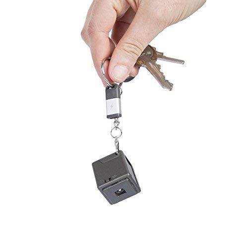 WoW Store WonderCube Dispositivo de datos y recarga micro USB,  luz + soporte de Smartphone + cargador + adaptador de memoria microSD + linterna LED