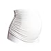 Harry Duley Ruched Maternity Belly Band - Pre Pregnancy UK 10, White