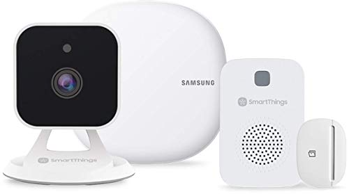 V-Home by Vodafone Safety Starter Kit Videocamera, Sensore, Sirena e Hub Samsung SmartThings per la Casa