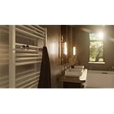 Havlupan Radyat&ouml;r Askısı, Banyo Askısı, Bornoz Askısı, Kolay Kurulum, Havlu Kıyafet Askısı, Banyo Kurutmalık (KROM)