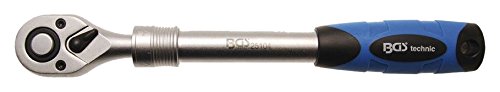 BGS Ausziehbare Umschaltknarre, 12,5 (1/2), 305 - 445 mm, 1 Stück, 25104