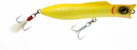 Guides Secret No.2 Pencil Popper Fishing Lure (Yellow/White Belly)