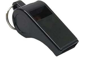 TRISCHITTI Fischietto Balilla in plastica Nero per Vigile Urbano