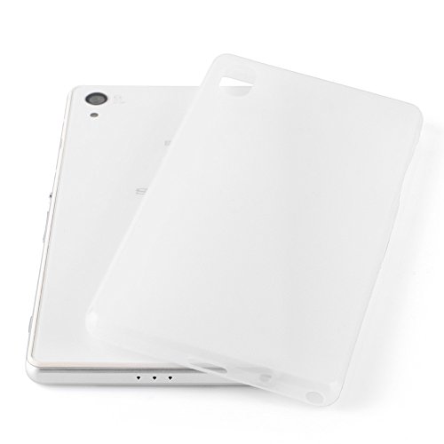 Funda ultrafina de MC24   para el Sony Xperia Z2 en blanco  funda protectora fina y transparente de polipropileno