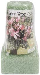 Bulk Buy: Floracraft Styrofoam Vase Insert 6"X3"X2" 1/Pkg Green MV5S (6-Pack)