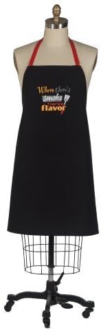 Kay Dee Designs Jest for Chef Cotton Apron, 26 by 33-Inch, Smoke and Flavor by Kay Dee Designs