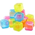 Prostuff.in Reusable ice Cube || ice Ball Mold ||for Home Restaurant Bar || Silicone, Multicolor (12 Pcs)