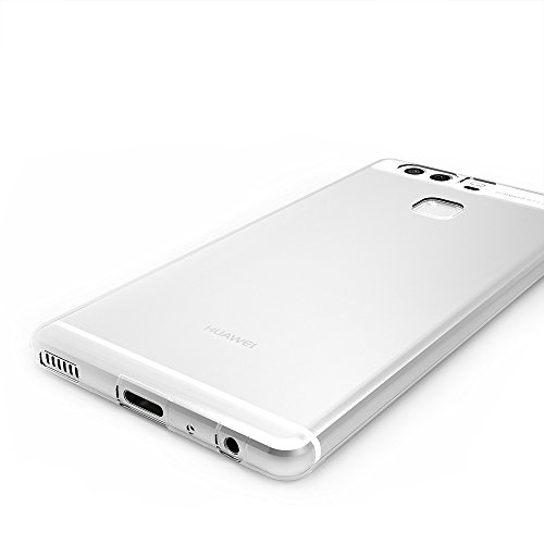 Funda Huawei P9  AICEK Huawei P9 Funda Transparente Gel Silicona Huawei P9 Premium Carcasa para Huawei P9
