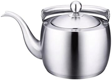 CHENGYI Home 304 Stainless Steel Kettle Thicker Induction Cooker Gas General Kettle Kitchen Restaurant Automatic Whistle 1.5L