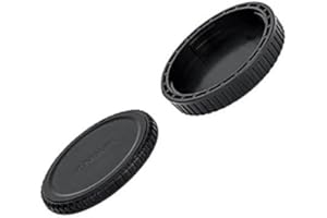 PIXEL PEEPER Body Cap & Rear Lens Cap to fit Nikon Z Mount (Z6, Z7 etc) Cameras and Z Mount Lenses