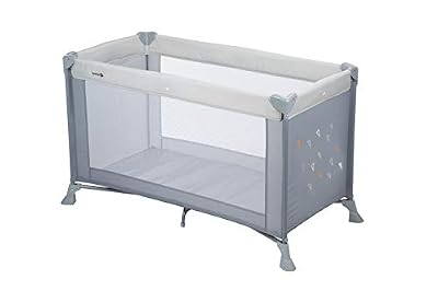 Safety 1st Soft Dreams Lit Parapluie De Voyage, Pratique et Compacte, Warm Grey