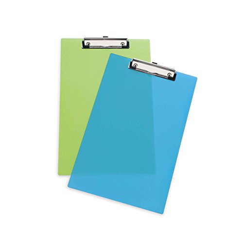 Rapesco Documentos - Portapapeles con pinza   clip A4   colores variados  10 unidades