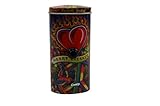Shisha to Go, Blechshisha - Motiv: Heart Breaker - Herz, Peace-Zeichen