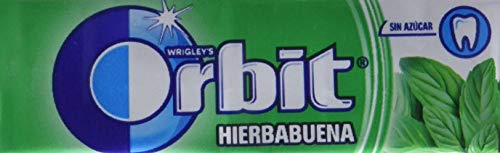 Orbit Chicles Sabor Hierbabuena - Paquete de 30 x 14 gr - Total: 420 gr