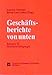 Geschäftsberichte von unten: Konzepte für Mitarbeiterbefragungen (Psychologie für das Personalmanagement) by 
