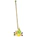Bigjigs Toys Dinosaur Push Along (Yellow Body/Green Head)
