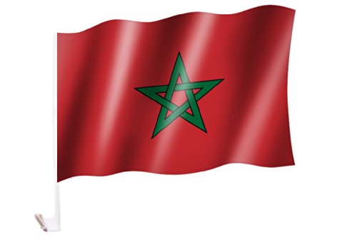Preisvergleich Produktbild Autoflagge / Autofahne Marokko