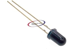 RELAND SUN 5mm 940nm 50Pcs LEDs IR Infrared Emitter + 50Pcs IR Receiver LED Diode Light Lamp for Arduino (Pack of 100Pcs) (100PCS Infrared Receiver)