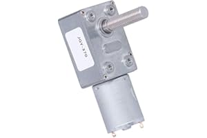 GAROSA Jgy-370 Industrieantrieb Schneckengetriebemotor M8 Gewindewelle Langsamer Motor Selbsthemmender Motor(Dc12V 10Rpm),Getriebemotor