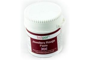 ENDLESS GREEN GROUP LTD Traditional Jewellers Rouge Soft Paste - to Clean Polish & Restore - Gold Silver Brass Copper & Glass - Bolpol Rouge 120g