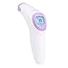 [FDA Approved] Dr.Meter Forehead Thermometer, Clinical Digital Infrared Non-Contact Baby Thermometer with Instant Reading (1 Second), Fever Alarm and Back lit display, Battery Included