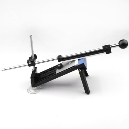 KKmoon Professionelle Küchenmesserschleifer -System Fix-Winkel 4 Steine ​​für verschiedene Größen von Messer