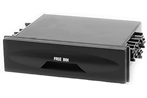 Carav 11-907 DIN Tiroir de rangement pour façade d'autoradio universel Dimensions extérieures 176 x 49 x 132 mm Dimensions intérieures 171 x 47 x 132 mm