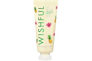 Wishful by Huda Beauty Yo Glow Enzyme Scrub (Tropical Fruits, 40ml)